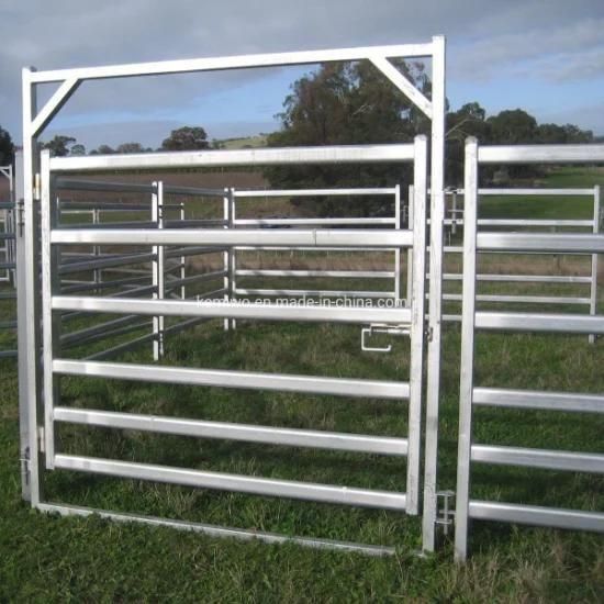 Galvanized Animal Cattle Livestock Farm Fence Panel