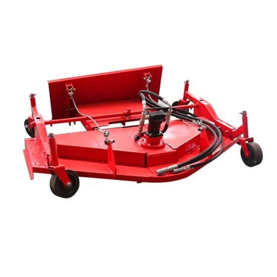 New Type 3 Blades Grass Rotary Slasher Machine Lawn Mower for Garden Tractor Skid Steel ...