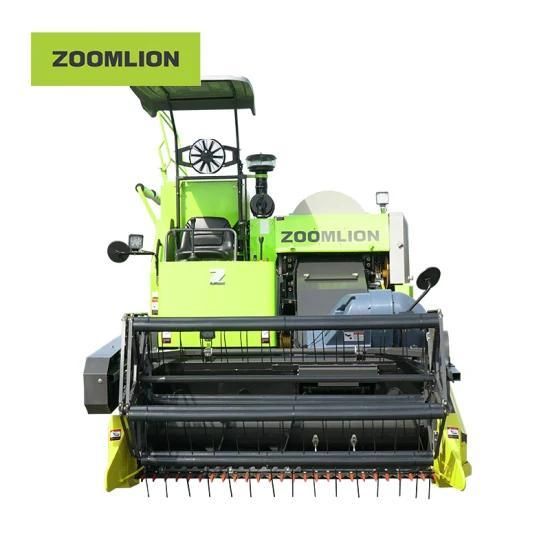 Zoomlion High Adaptability Vee Belt Green Color Wheat Harvester