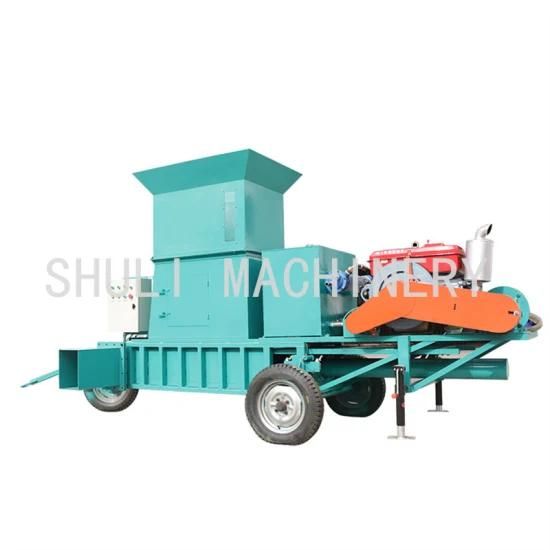 Empacadora De Heno Mini Hay Baler Machine Baling Press Machine Hydraulic Baler
