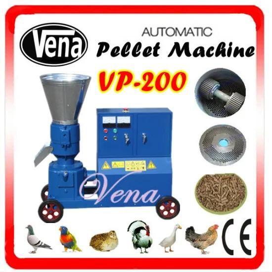 CE Approved High Quality Automatic Poultry Feed Pellet Mill Vpd-200 on Sale