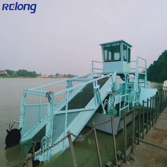 River Cleaning Machine/Boat/Ship to Collect The Floating Garbage Aquatic Weed in ...