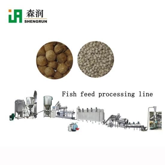 Trout Floating Fish Feed Processing Machine Salmon Fish Feed Extruder Machine Feed ...