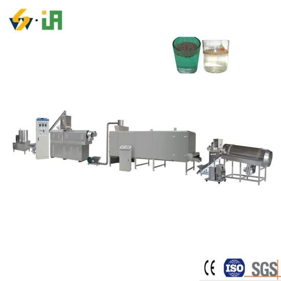 High Protein Aquatic Feed Pellet Plant Dry Type Fish Feed Extruder Equipment Freshwater ...