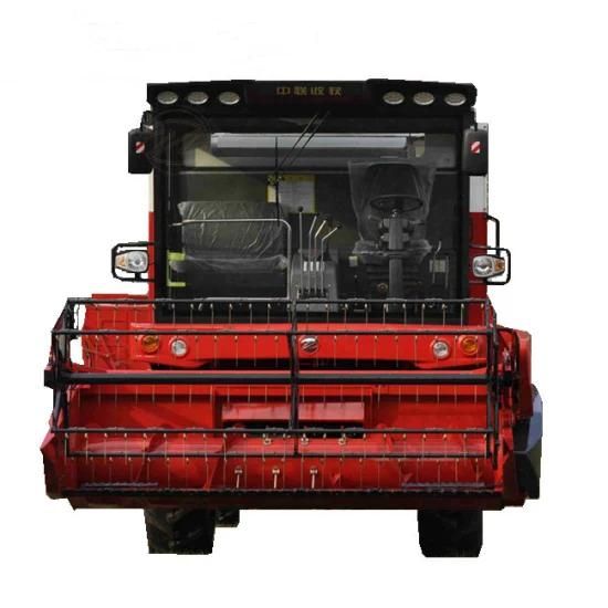 Zhonglian Wheat and Rice Mini Combine Harvester 175HP / Self Propelled Wheel Type ...