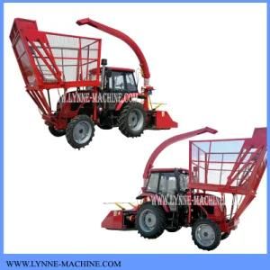 Tractor Mounted Combine Walking Straw/Grass/Maize Stalks Feed Cutting Harvester Supplier