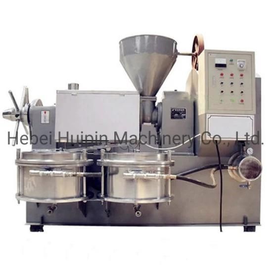 Automatic Combined Cold Screw Extraction Copra Coconut Oil Presser