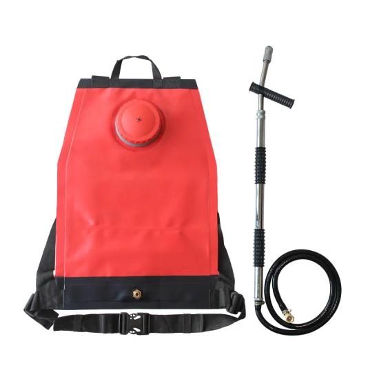 Ilot Collapsible Steel Firefighting Knapsack Sprayer with Back Cushion and Waist Belt for ...