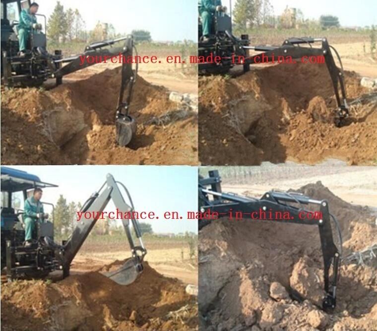 High Quality Ce Certificate Lw Series Lw-4 -Lw-12 Backhoe Excavator for 12-180HP Agricultural Wheel Farm Garden Tractor
