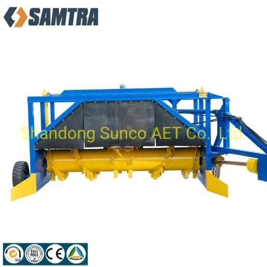 Composting Equipment Tractor Pull Type Compost Turner Machine