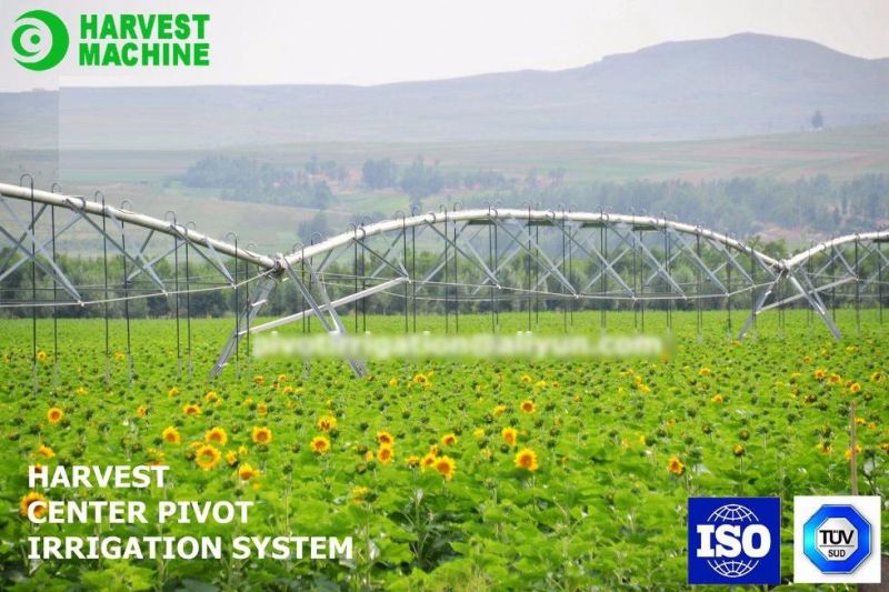 2019 European Ce Certification Center Pivot Irrigation Sprinkler Equipment for Wheat and Corn Irrigation