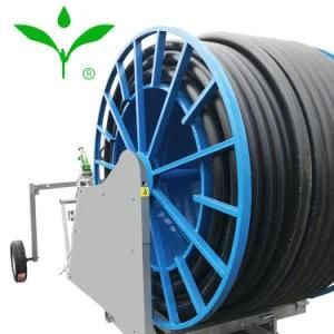 Newly Retractable Spray Water Mobile Farm Hose Reel Irrigation System 5