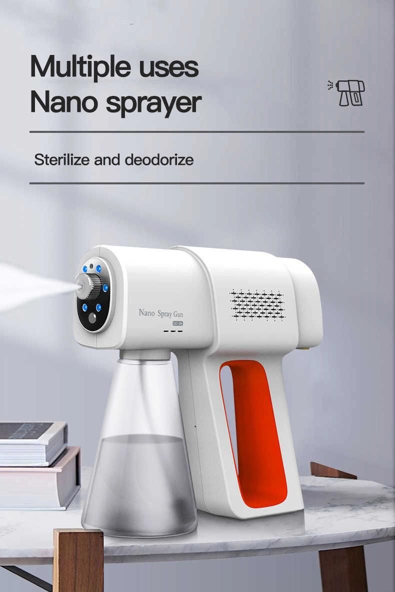 Rechargeable Automatic Alcohol Disinfection Fogging Machine Sprayer