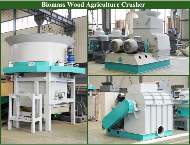 Model High Efficiency Corn Wood Animal Feed Hammer Mill