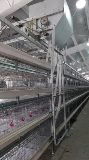 6 Tiers Poultry Layer Cage Hot Galvanized Cage H Type Cage Hen Layer Cage Poultry ...