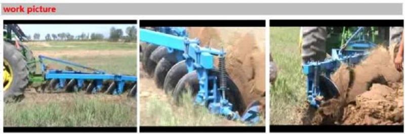3 Disc Plough for Walking Tractor Driven Disc Plough Small Farm Machine Disc Plow