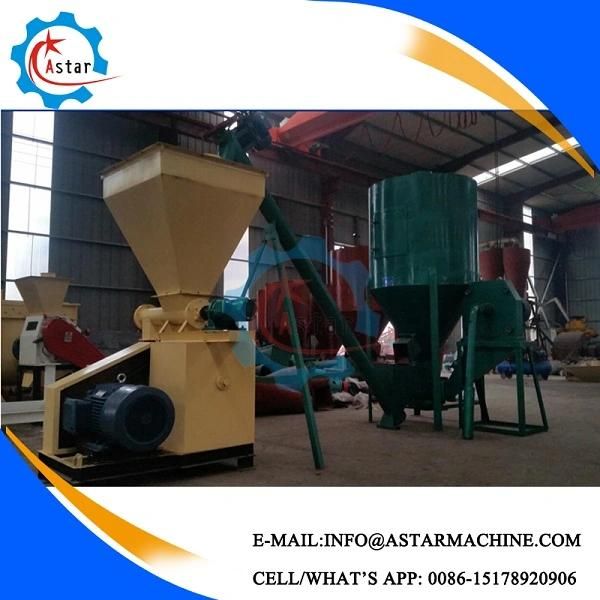 in Africa 500kg/H to 1000kg/H Small Animal Poultry Feed Line