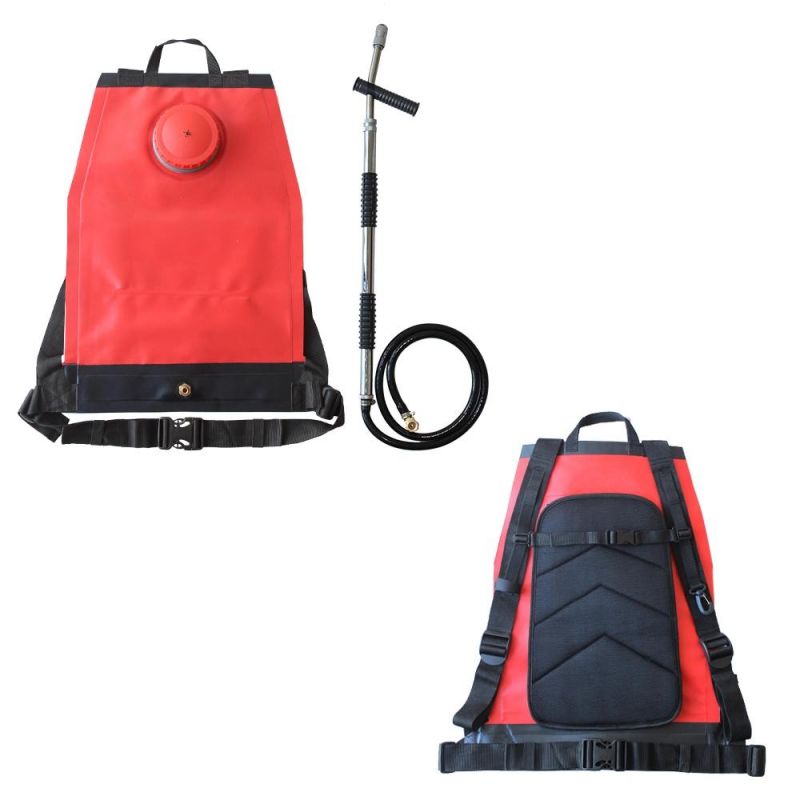 Ilot Collapsible Steel Firefighting Knapsack Sprayer with Back Cushion and Waist Belt for Forest Fire and Spot Firefighting