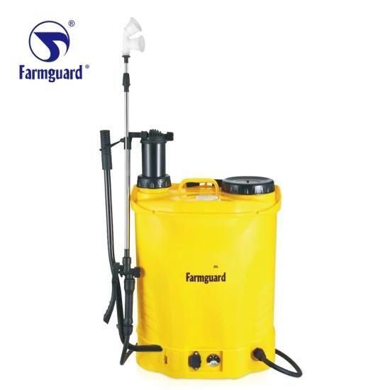 Plastic Professional Make 12V 12ah Battery and Hand Operated Insecticide Sprayer, Knapsack ...