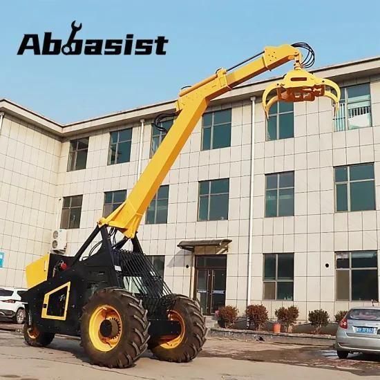 OEM Abbasist AL4200 telescopic arm sugarcane loader with CE ISO SGS
