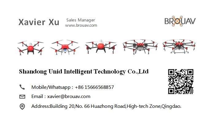 60kg Payload Agricultural Spraying Uav Remote Control Aircraft