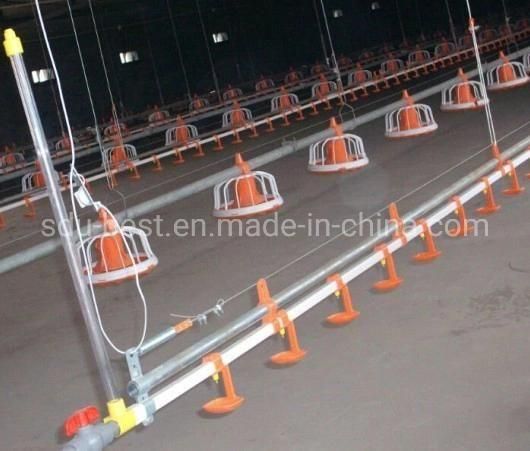 Automatic Modern Poultry Farming Design Chicken Broiler Feeding Equipment