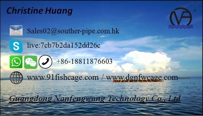 High Quality HDPE Aquaculture Fish Farming Floating Net Cages Equipment for Tilapia Fishing Cages 50m