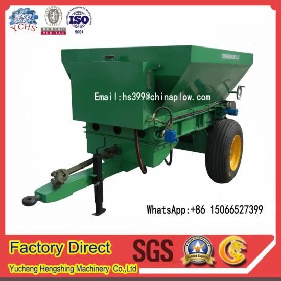 Agricultural Trailed Tractor Heavy Duty Fertilizer Spreader for Sale