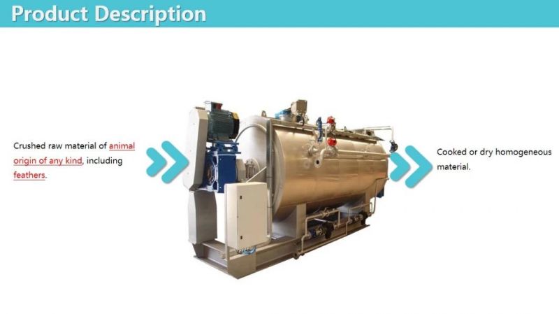 Batch Cooking Machine for The Rendering Industry