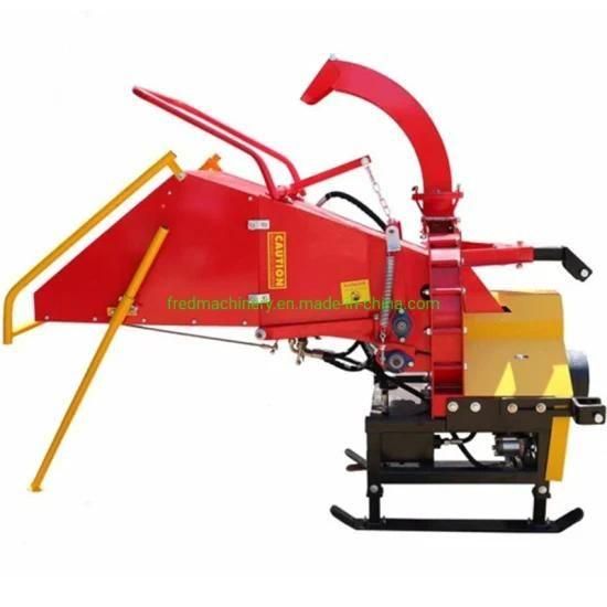 New Condition Hydraulic Feed 8 Inches Cutting Machine Forestry Chipper