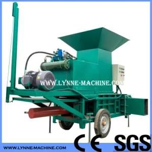 Ce Square Hydraulic Feed Bale Press Equipment with Bagging Machine