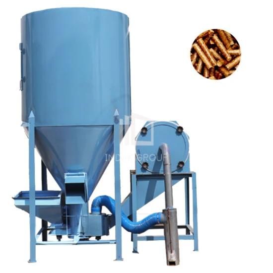 Dust-Free Vertical Feed Machine for Feed Processing