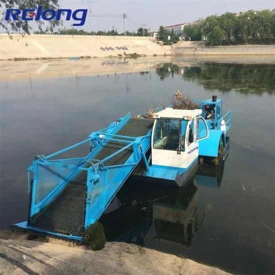 River/Pond/Lake Aquatic Weed Cutting Machine Harvester for Submerged Weeds