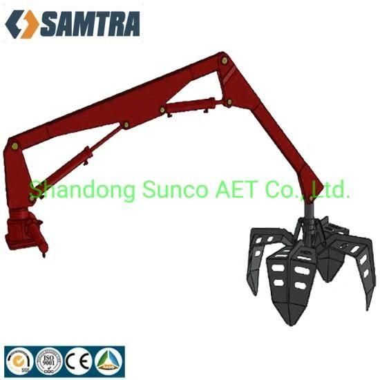 Factory Directly Supply Hydraulic Palm Grabber Grapple for Harvesting Oil Palm Fruit