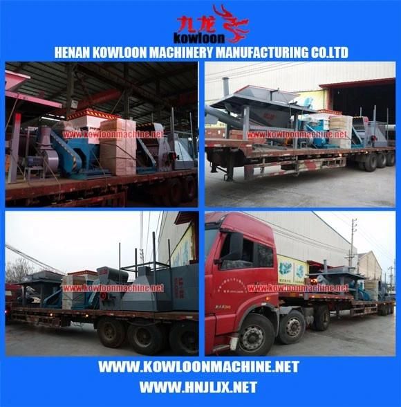 Low Noise Dustless Waste Wood Chip Crusher