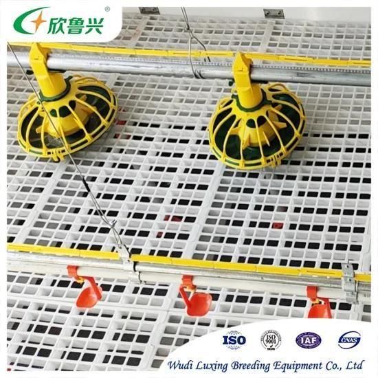 Poultry Farm Equipment Automatic Flooring Raising System with Feeding Pan Line for Broiler ...