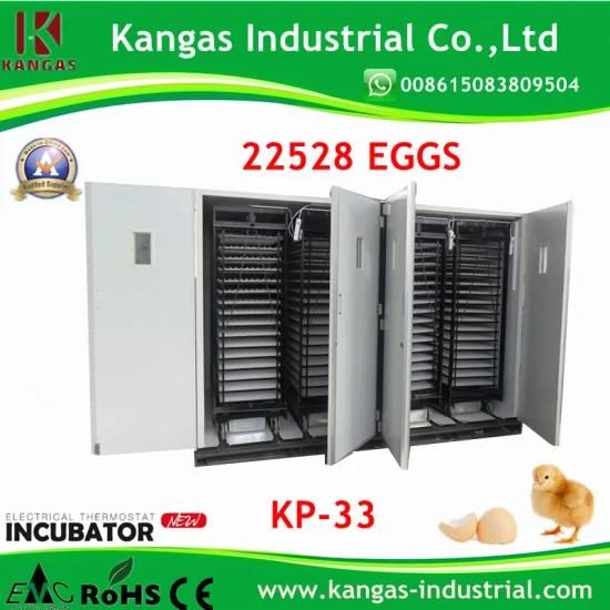 CE Approved Best Price Full Automatic Large Incubator for Sale (KP-33)