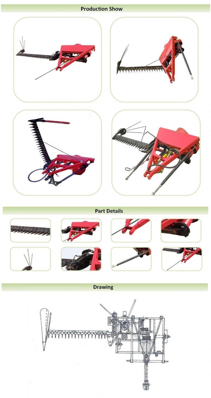 Grass Mower / Pasture Mower for Farm (factory selling customization)