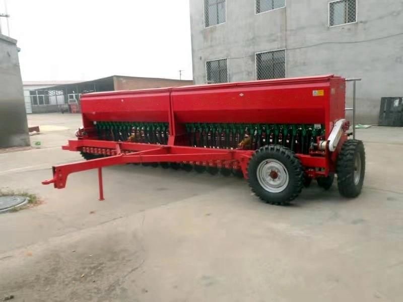 Tractor Trailed Type Big Size Wheat, Rice, Barley, Oats Seeder, Drill Seeder 32 Rows, Farm Machine