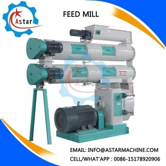 Pellets Size 1-10mm Capacity 10t/H Animal Fodder Pellet Mill