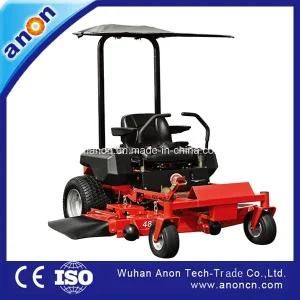 Anon China High Quality Farm Implement Grass Mower Zero Turn Ride on Mower