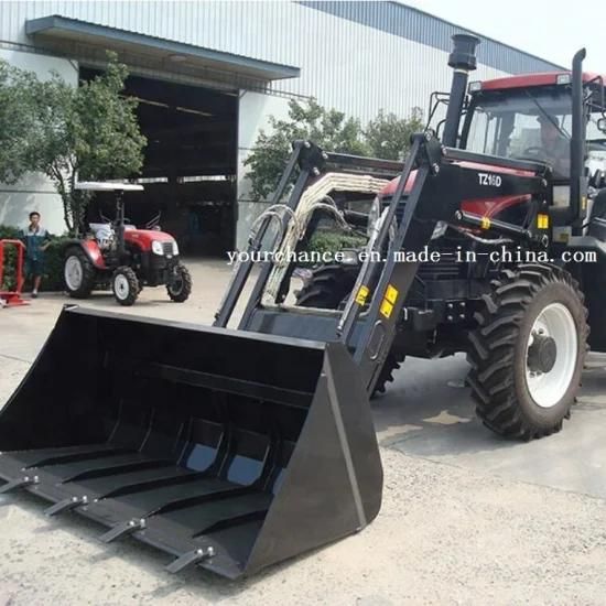High Quality Tz16D 140-180HP Wheel Farm Tractor Mounted Front End Loader with 2.6m Width ...