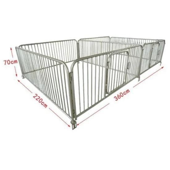Pig Pens Piglet Nursery Fence with Galvanized Steel Pipe