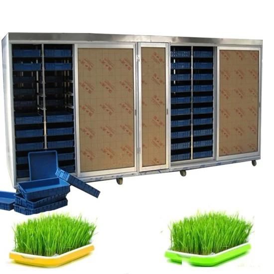 Full Automatic Hydroponic Barley Fodder System Hydroponic Wheat Barley Fodder Sprout ...