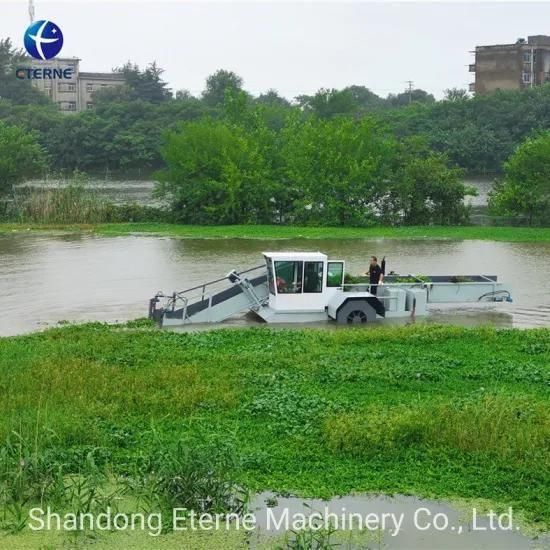 Aquatic Plant Harvesting Rubbish Collection Water Cleaning Boat