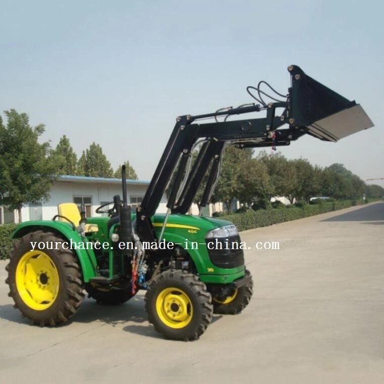 Tip Quality Tz04D 30-55HP John Deer Tractor Mounted Front End Loader with 4 in 1 Bucket for Sale