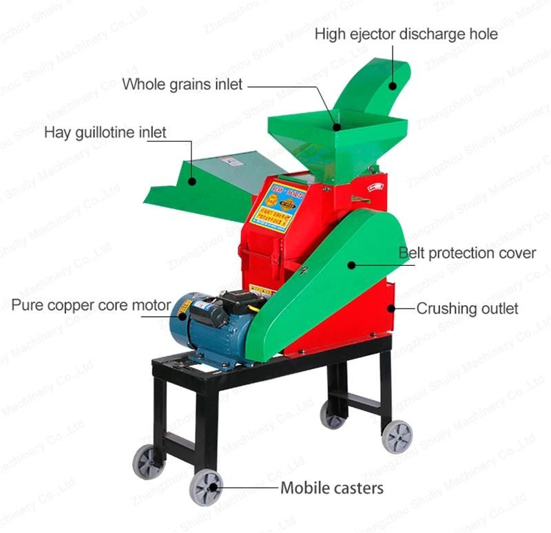 Hay Cutter for Sale Full Automated Chaff Cutter Machine