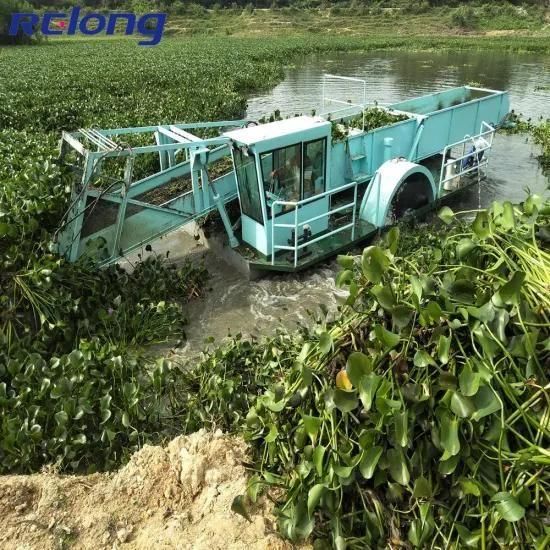 Pampas Grass/Aquatic Vegetation/Floating Weed Fragments/Obstacles Aquatic Weed Harvester
