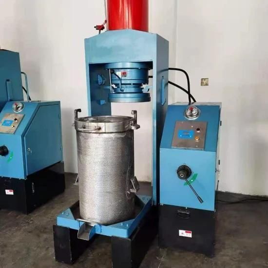550kg/H Avocado Oil Cold Extraction Line/Hydraulic Oil Press Machine