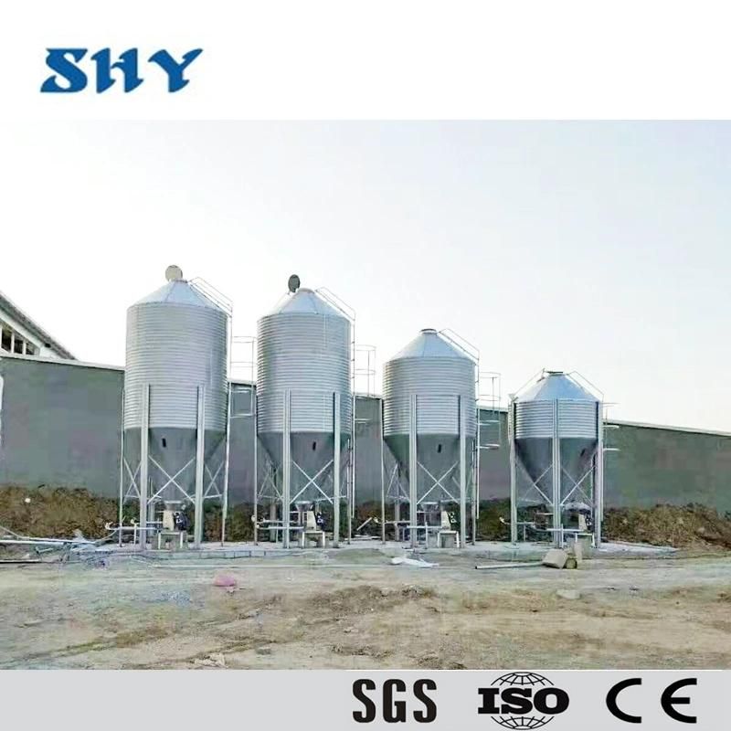 Equipment Silo Machine Galvanized Grain Feed Silo for Poultry Farm